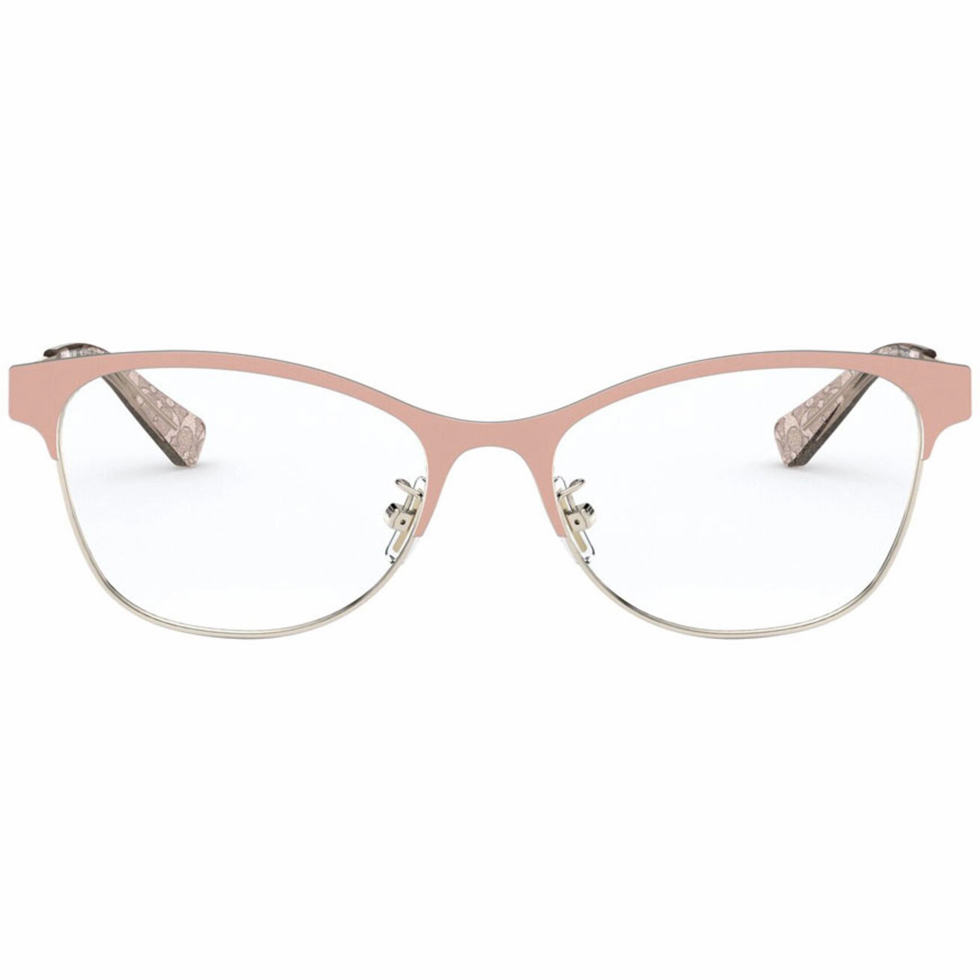 Coach Women's Eyeglasses - Matte Pink/Light Gold Metal Cat Eye Frame | 0HC5111 9350