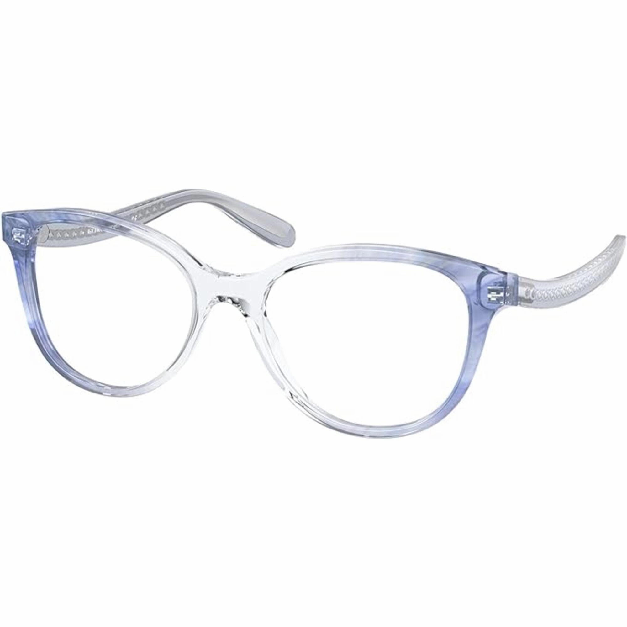 Coach Women's Eyeglasses - Transparent Blue Ombre Plastic Frame | COACH 0HC6177F 5655