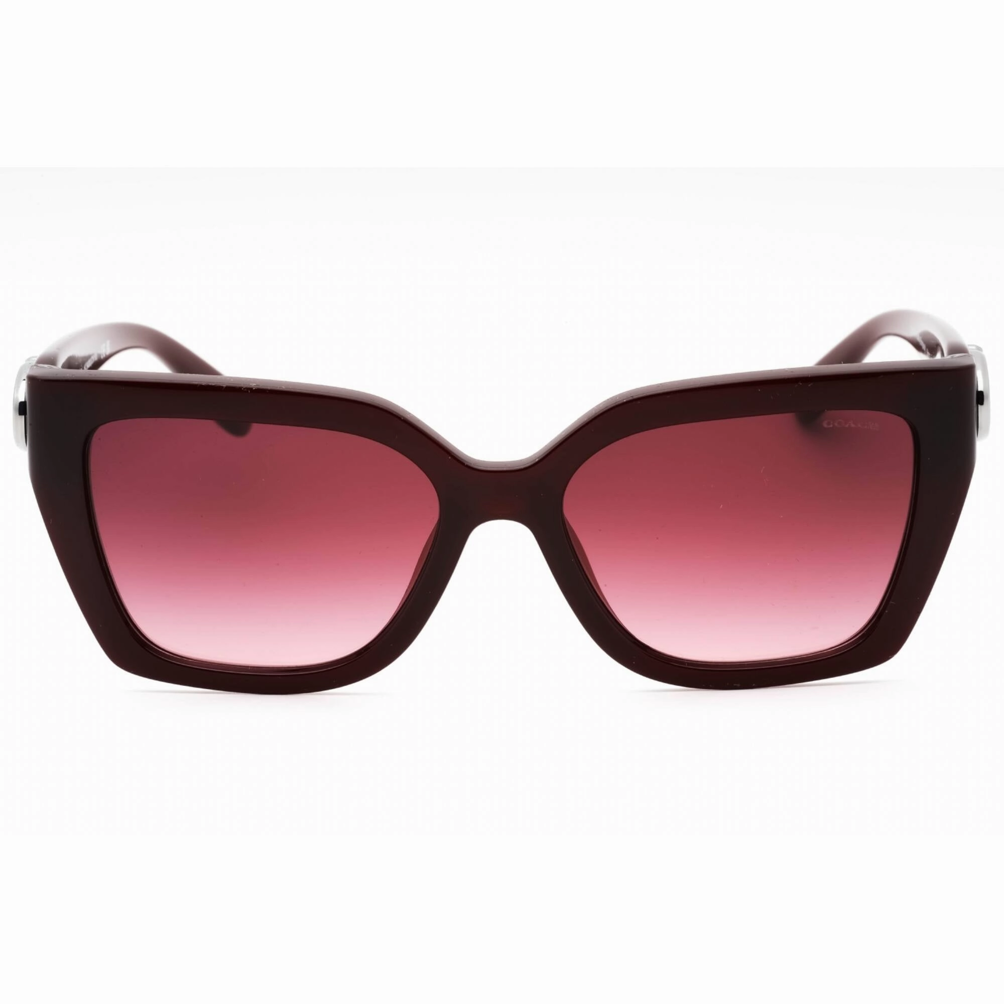 Coach Women's Sunglasses - Bordeaux Plastic Cat Eye Full Rim Frame | 0HC8408U 53938H