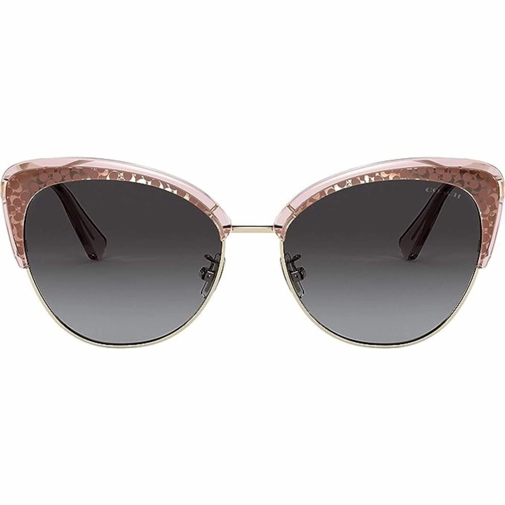 Coach Women's Sunglasses - Grey Gradient Lens Cat Eye Shape Frame | 0HC7110 55758G55