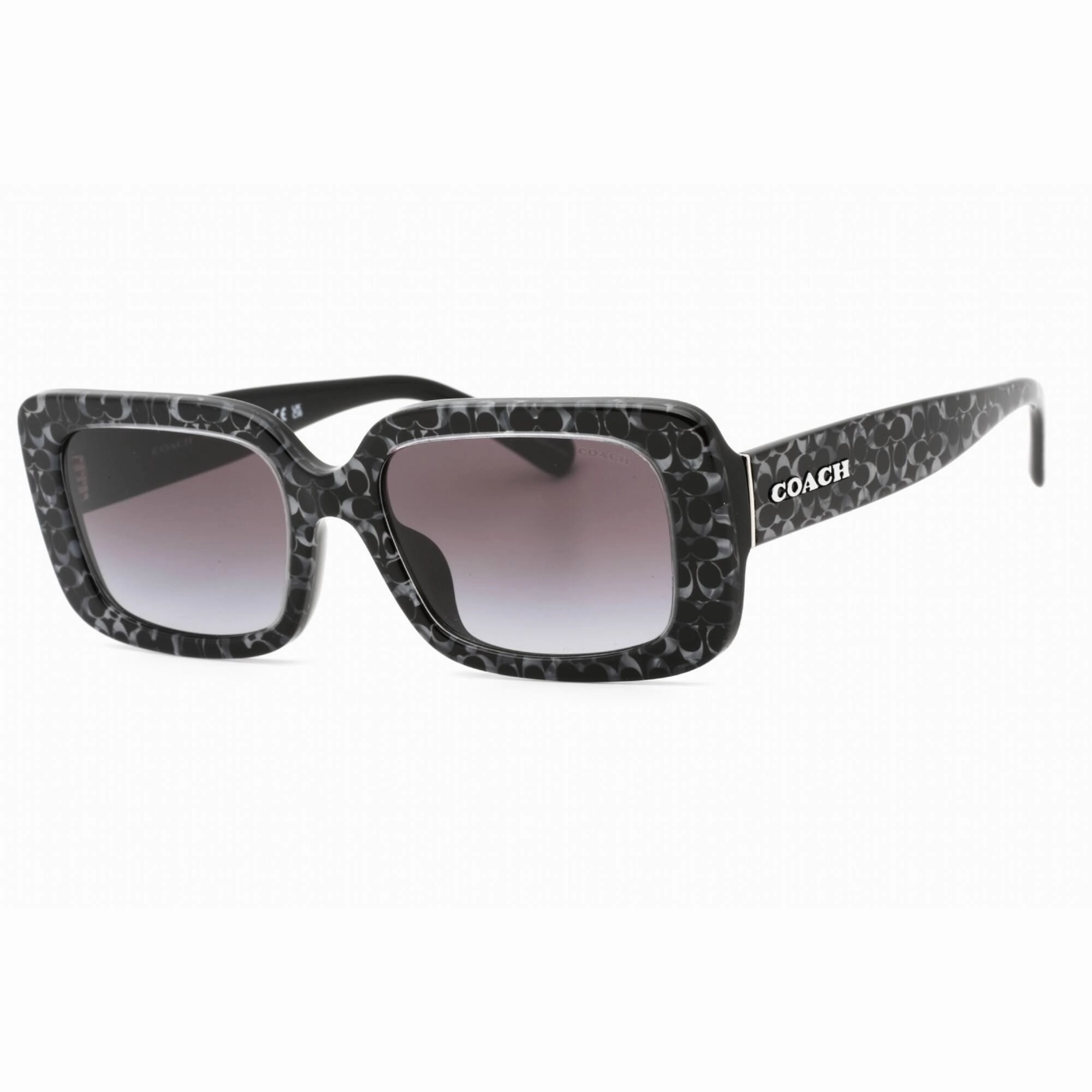 Coach Women's Sunglasses - Grey Pearl Signature C Plastic Frame | 0HC8380U 55208G