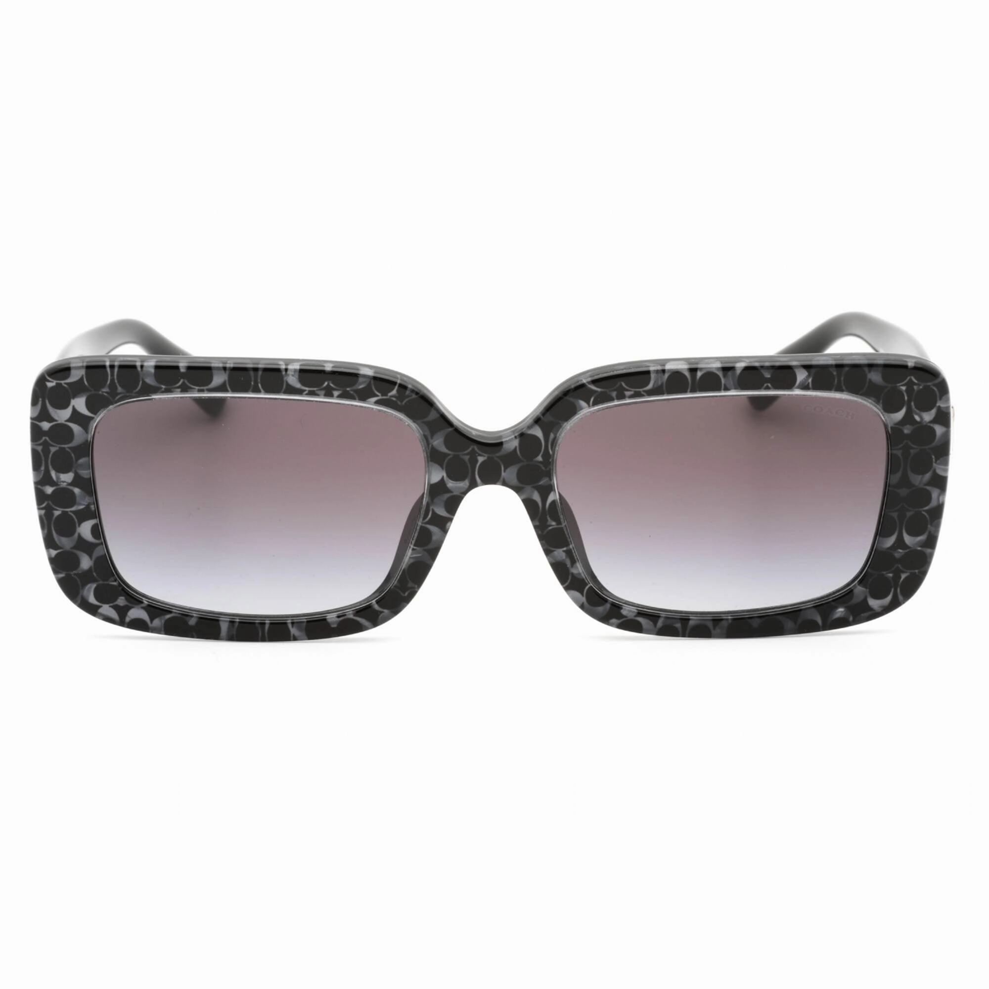 Coach Women's Sunglasses - Grey Pearl Signature C Plastic Frame | 0HC8380U 55208G