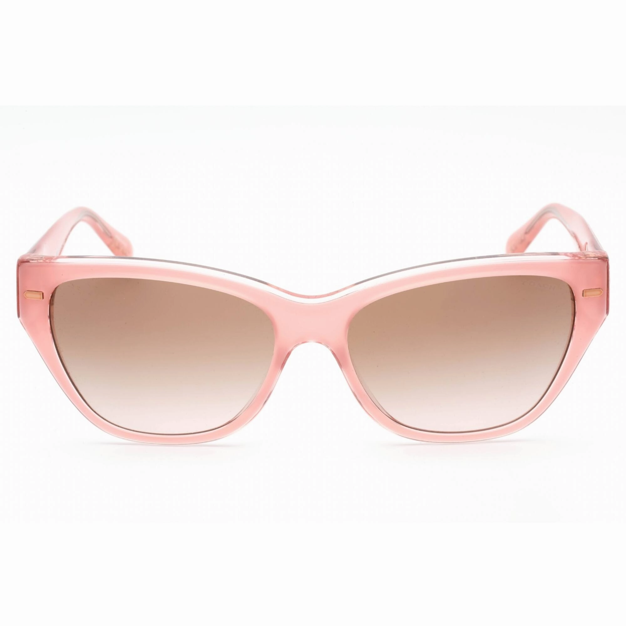 Coach Women's Sunglasses - Milky Pink/Transparent Pink Full Rim | 0HC8370F 574313