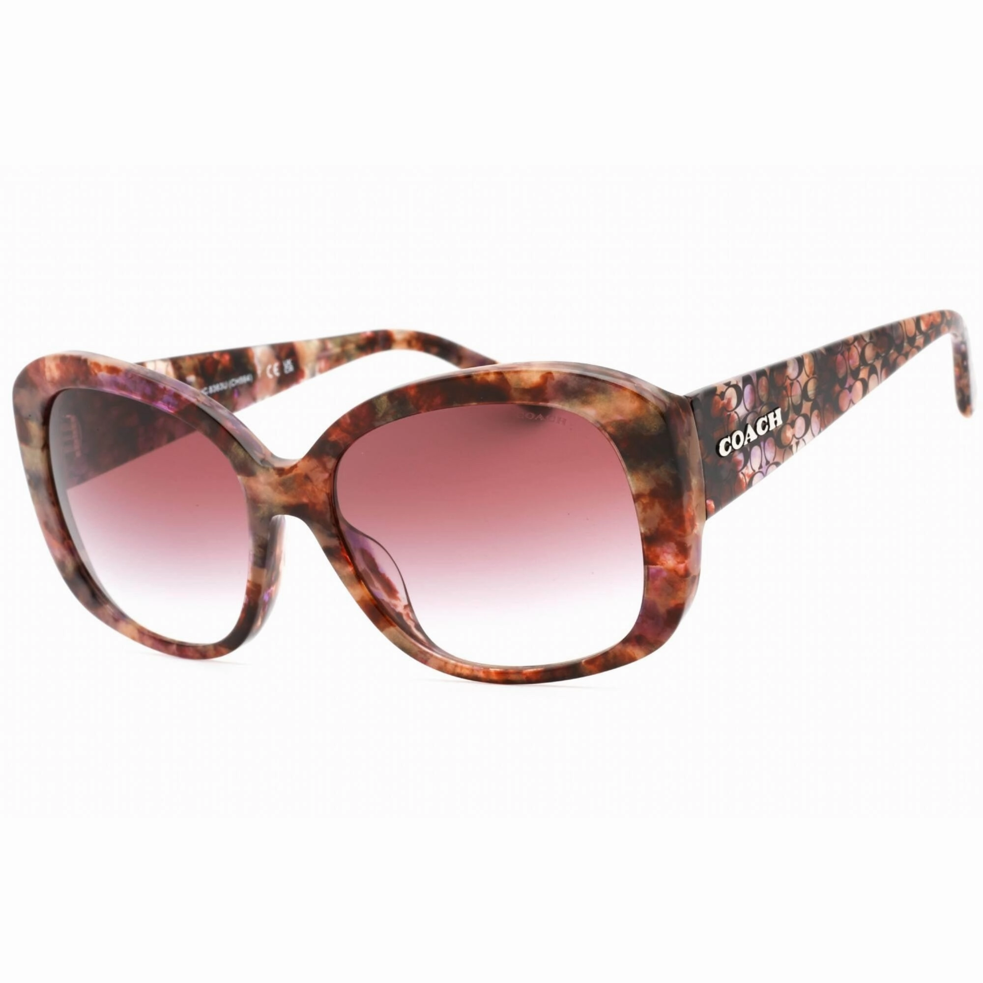 Coach Women's Sunglasses - Petal Tortoise Plastic Full Rim Frame | 0HC8363U 57398H