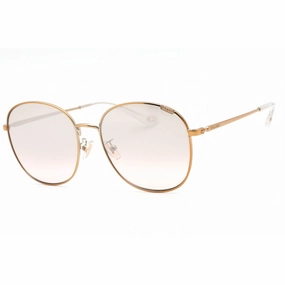 Coach Women's Sunglasses - Rose Gold Metal Full Rim Round Frame | 0HC7134 93318Z