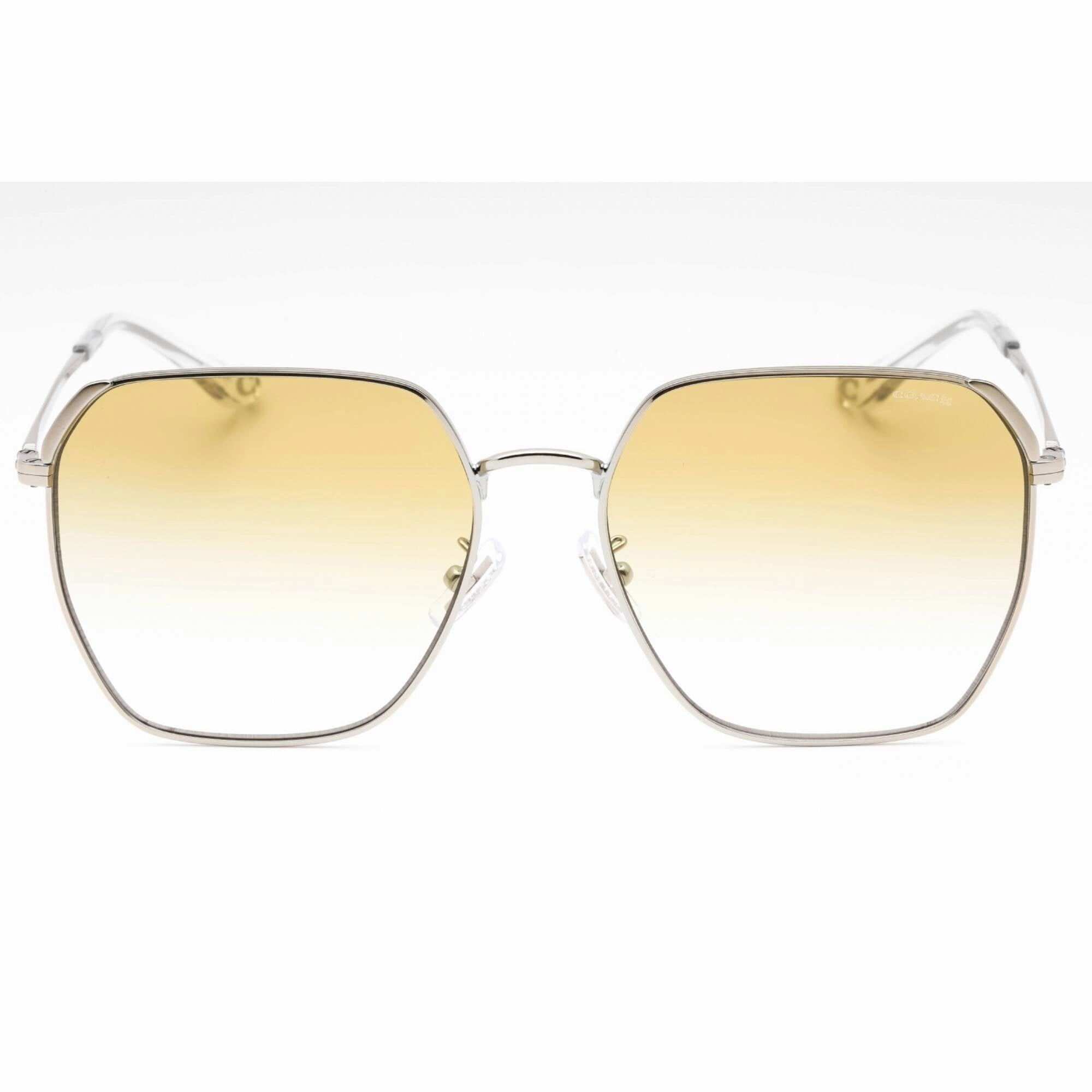 Coach Women's Sunglasses - Shiny Silver Metal Butterfly Frame | 0HC7165D 90012Q