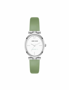 Consider It Oval Case Leather Watch