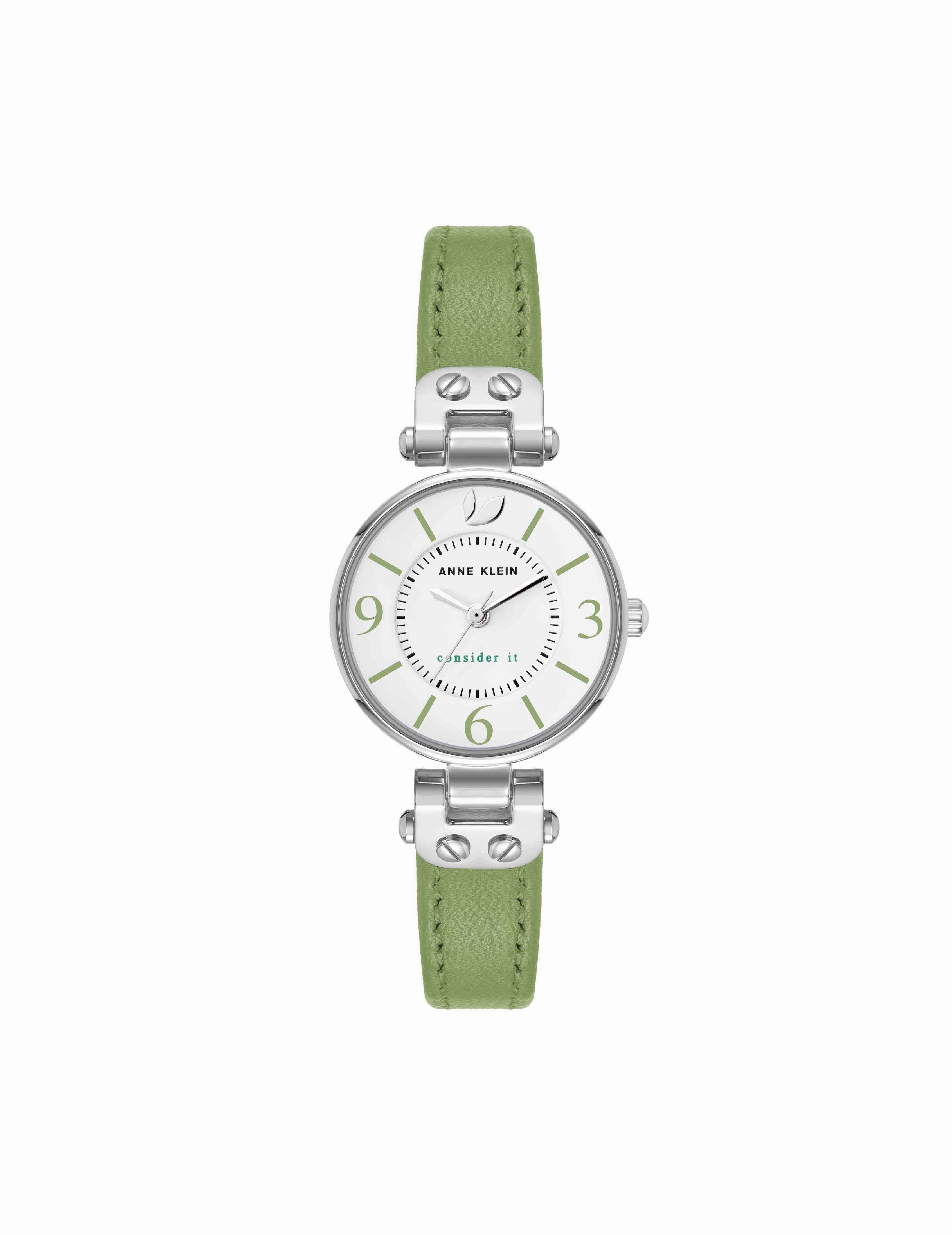 Consider It Sustainable Leather Strap Watch