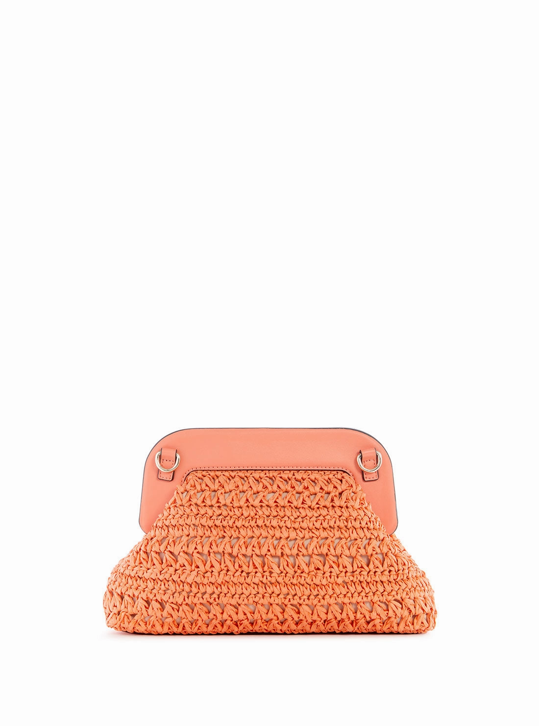 Coral Liguria Frame Clutch