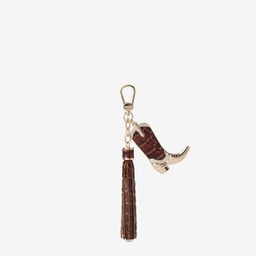 Cowgirl Boot Charm Tassel