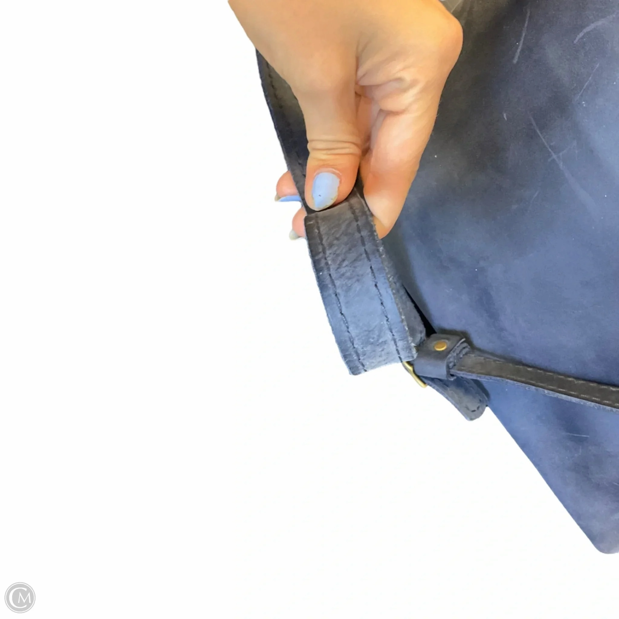 Crossbody Leather By Cmb, Size: Medium