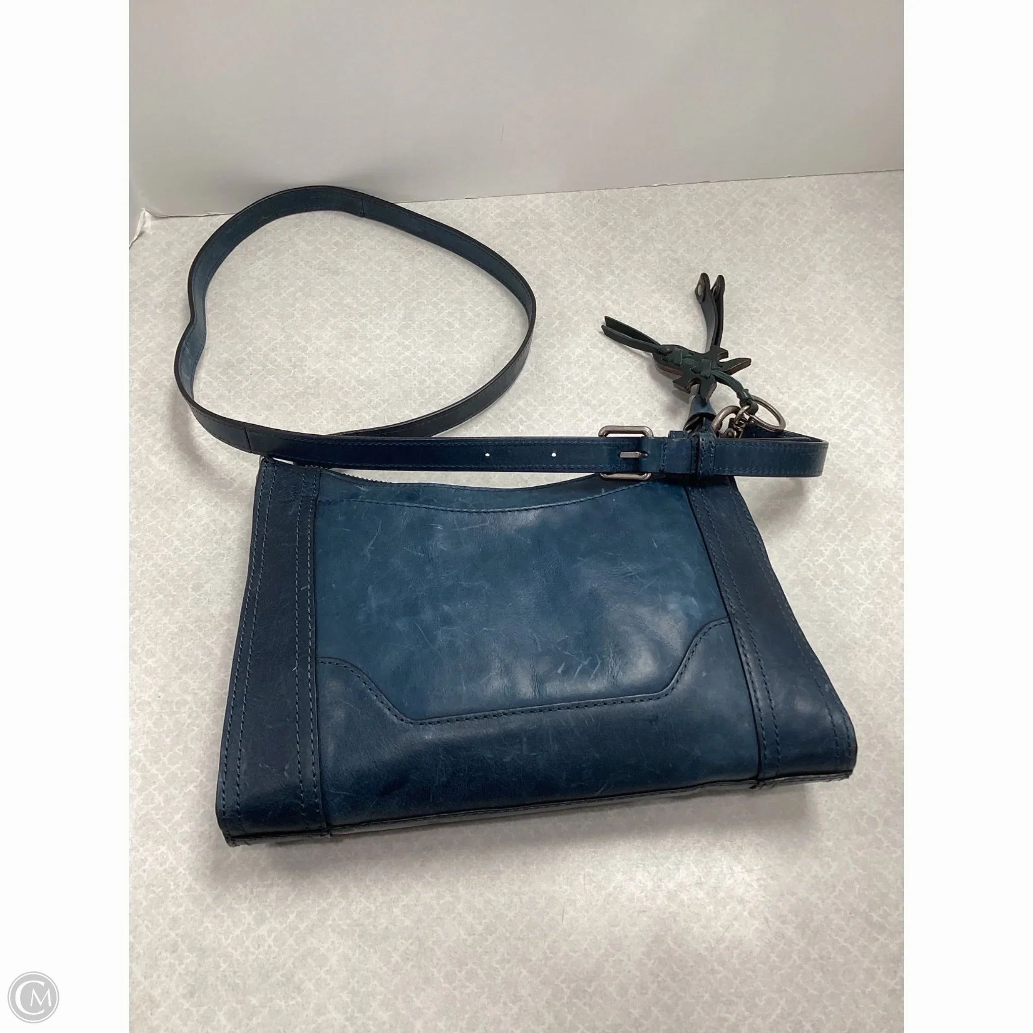 Crossbody Leather By Frye, Size: Medium