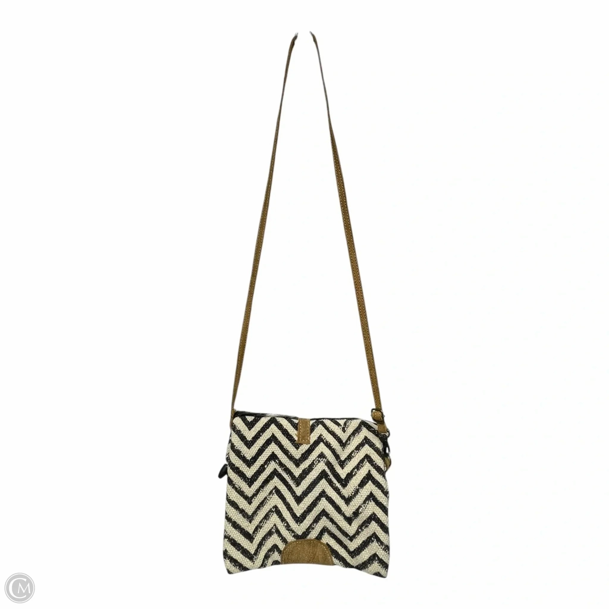 Crossbody Leather By Myra, Size: Medium