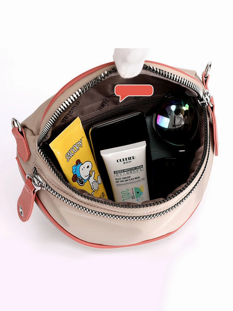 Crossbody Zippered Waterproof Saddle Bag