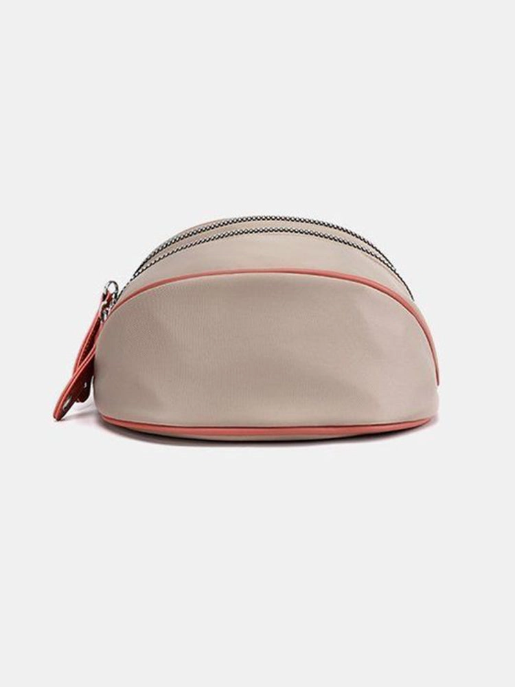 Crossbody Zippered Waterproof Saddle Bag