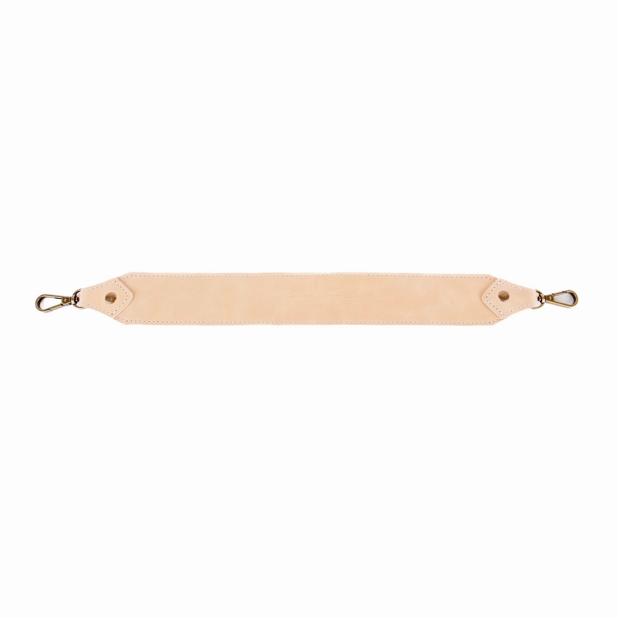 DIAMANTE SHOULDER STRAP - LATTE