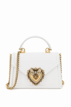 Dolce & Gabbana Devotion Embellished Tote Bag