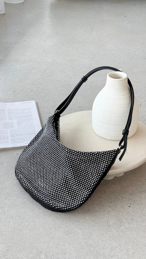 Edda Shoulder Bag - Black