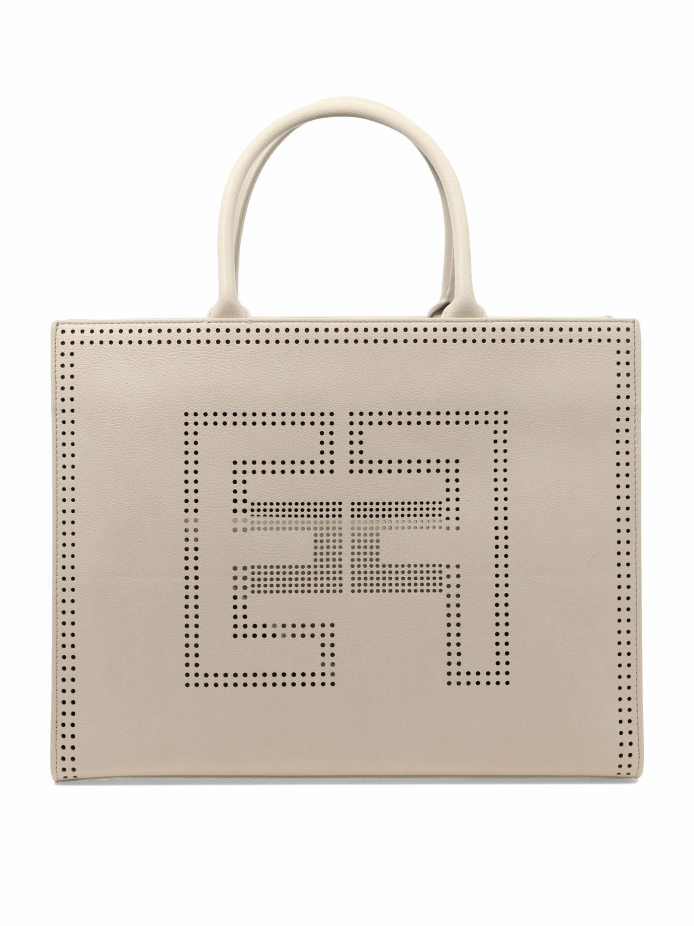 Elisabetta Franchi Perforated-Logo Tote Bag