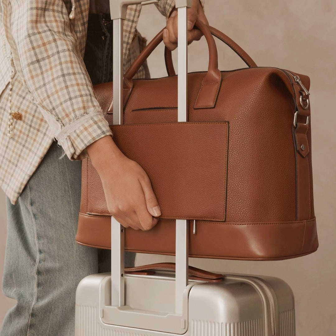 Ensemble voyage - Valise de cabine   Mini sac de voyage affogato