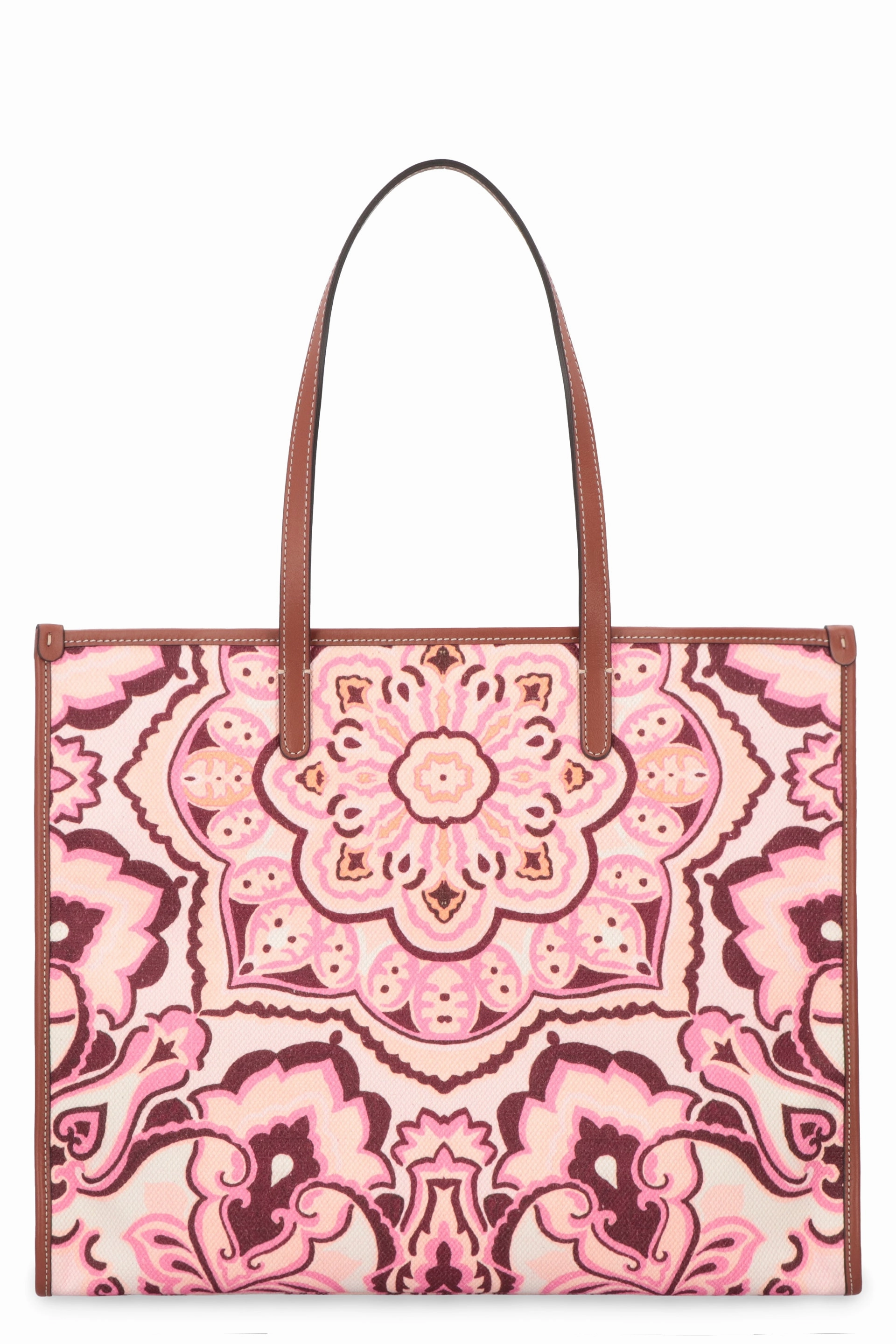 Etro Logo Embossed Detail Tote Bag
