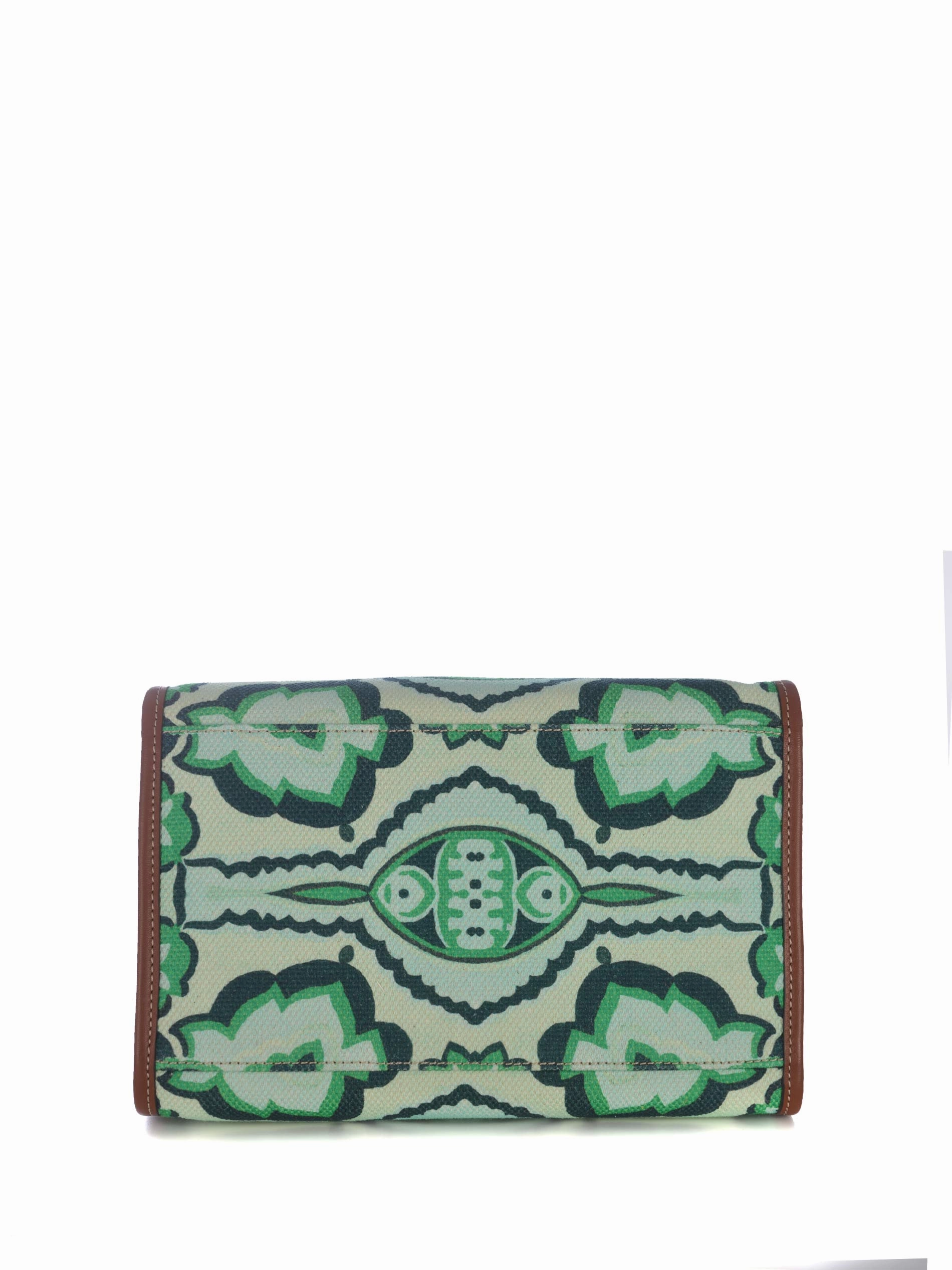 Etro Logo Patch Paisley Printed Tote Bag