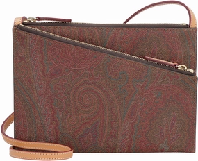 Etro Paisley Print Crossbody Bag