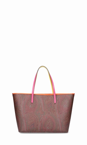 Etro Paisley Printed Shopping Bag