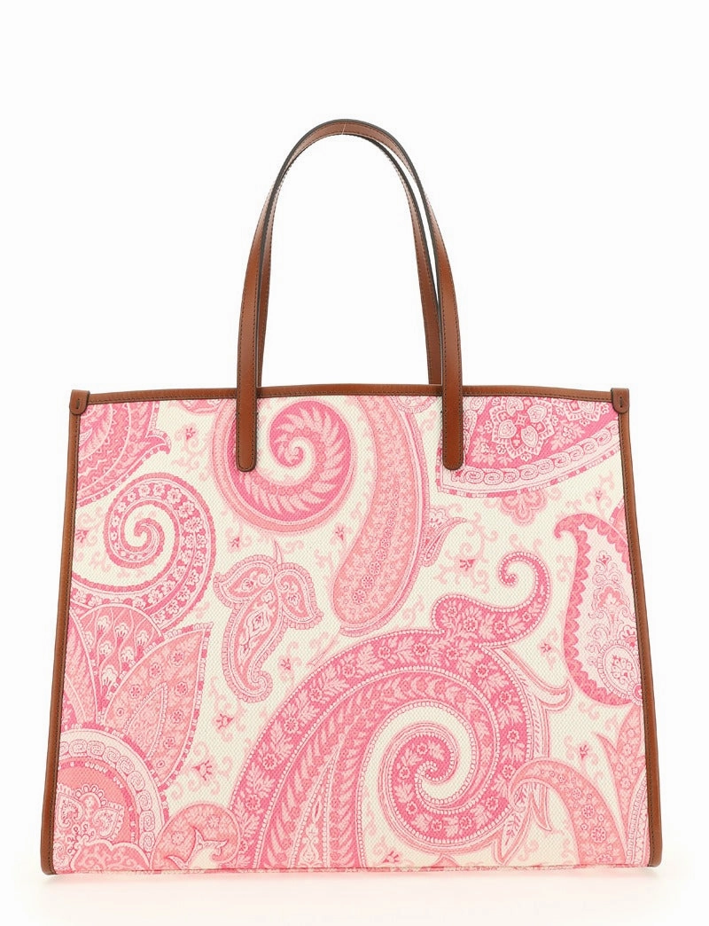 Etro Paisley Printed Tote Bag