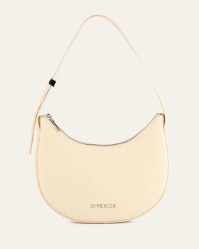 GABRIELA SHOULDER BAG LIGHT SAND LEATHER