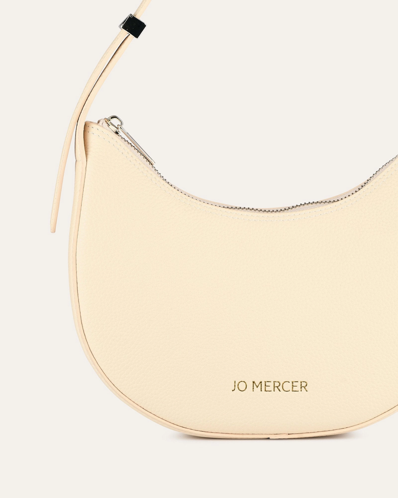 GABRIELA SHOULDER BAG LIGHT SAND LEATHER