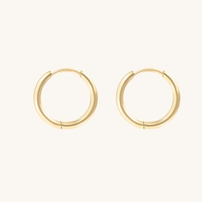 Gold Minimalist Super Mini Huggie Hoops