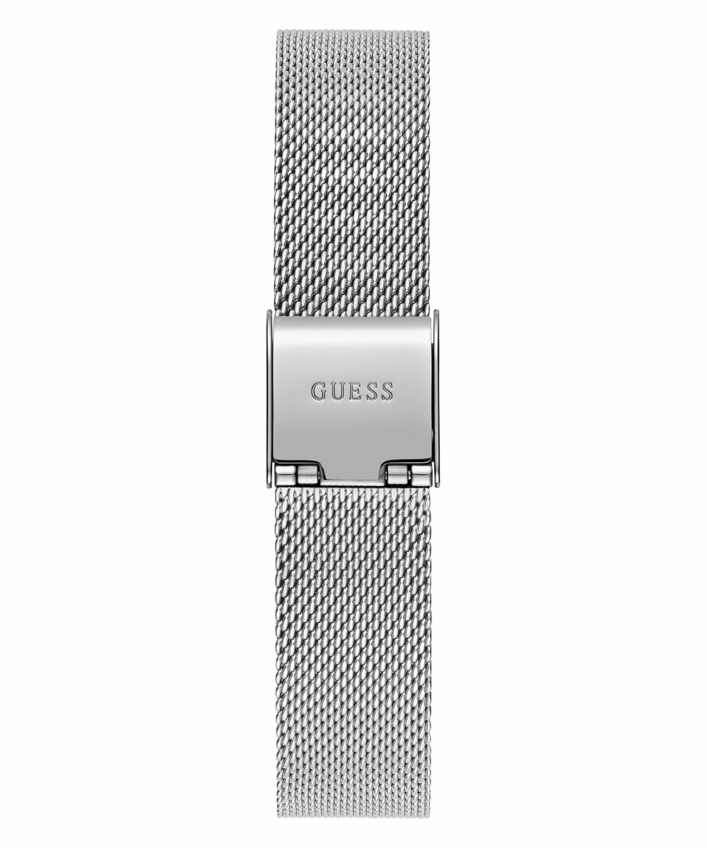 GUESS Ladies Silver Tone Analog Watch