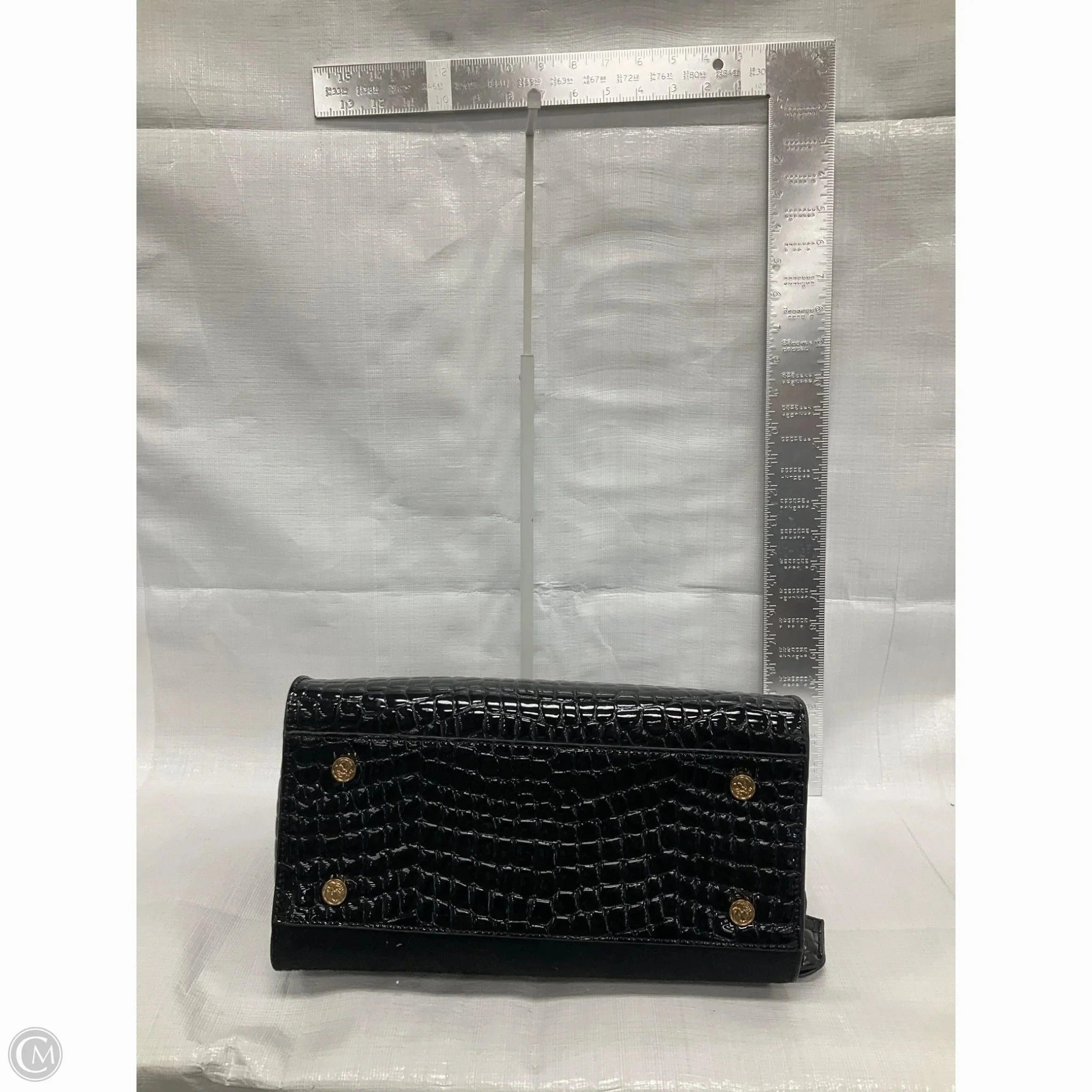 Handbag Leather By Spartina, Size: Medium