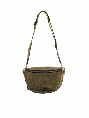 Isabel Marant Logo Detailed Zipped Shoulder Bag