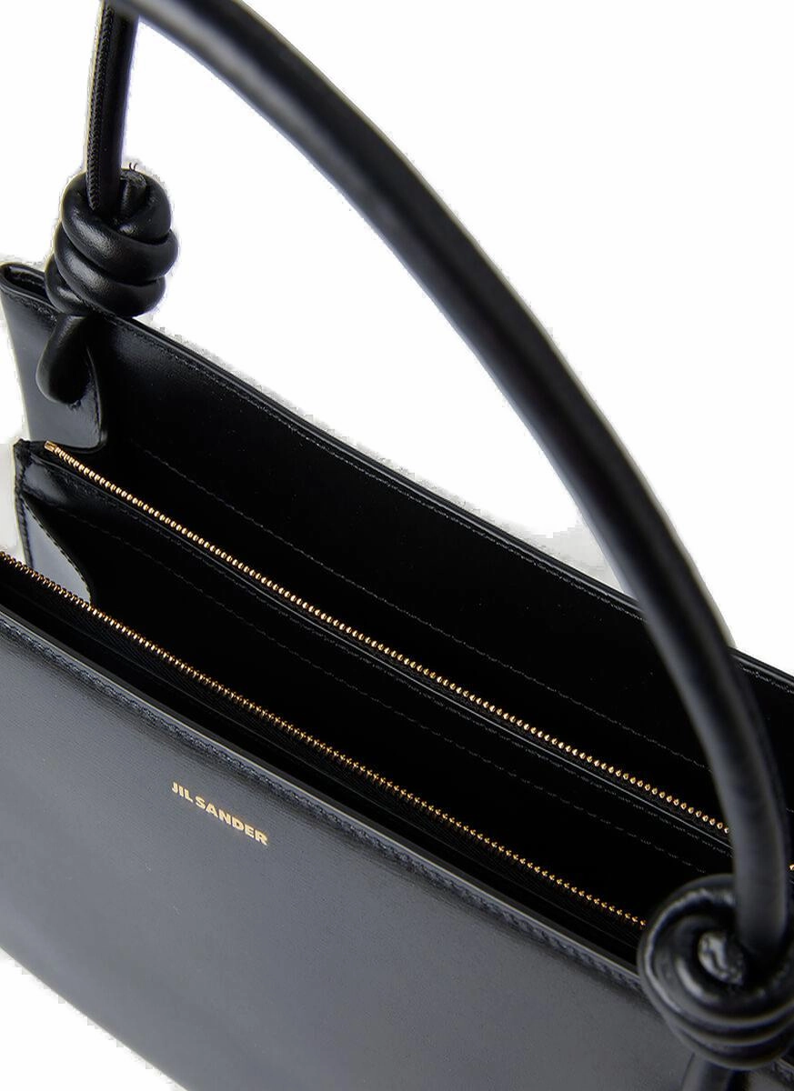 Jil Sander Logo Printed Tote Bag