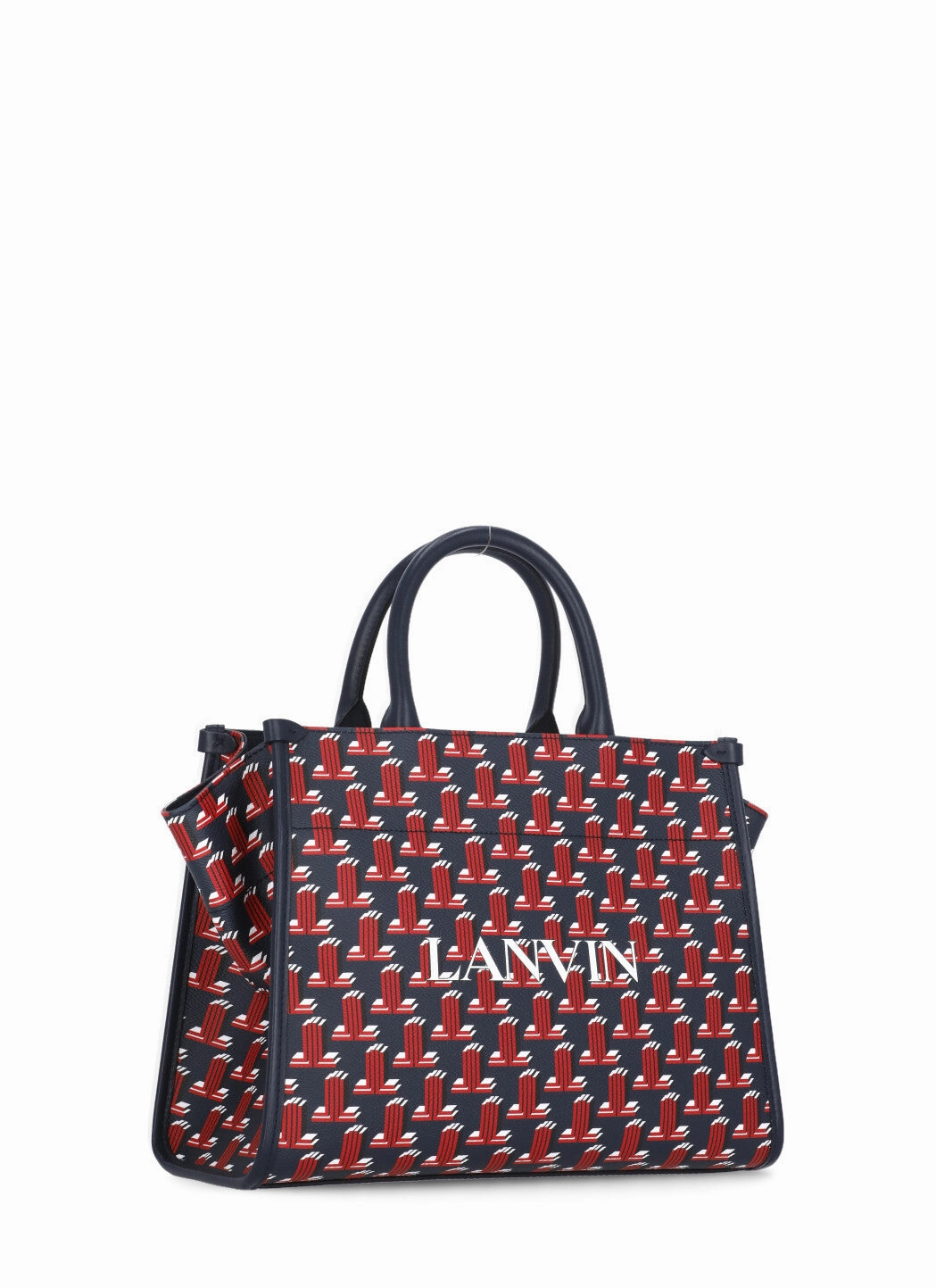 Lanvin Monogram Logo Printed Tote Bag
