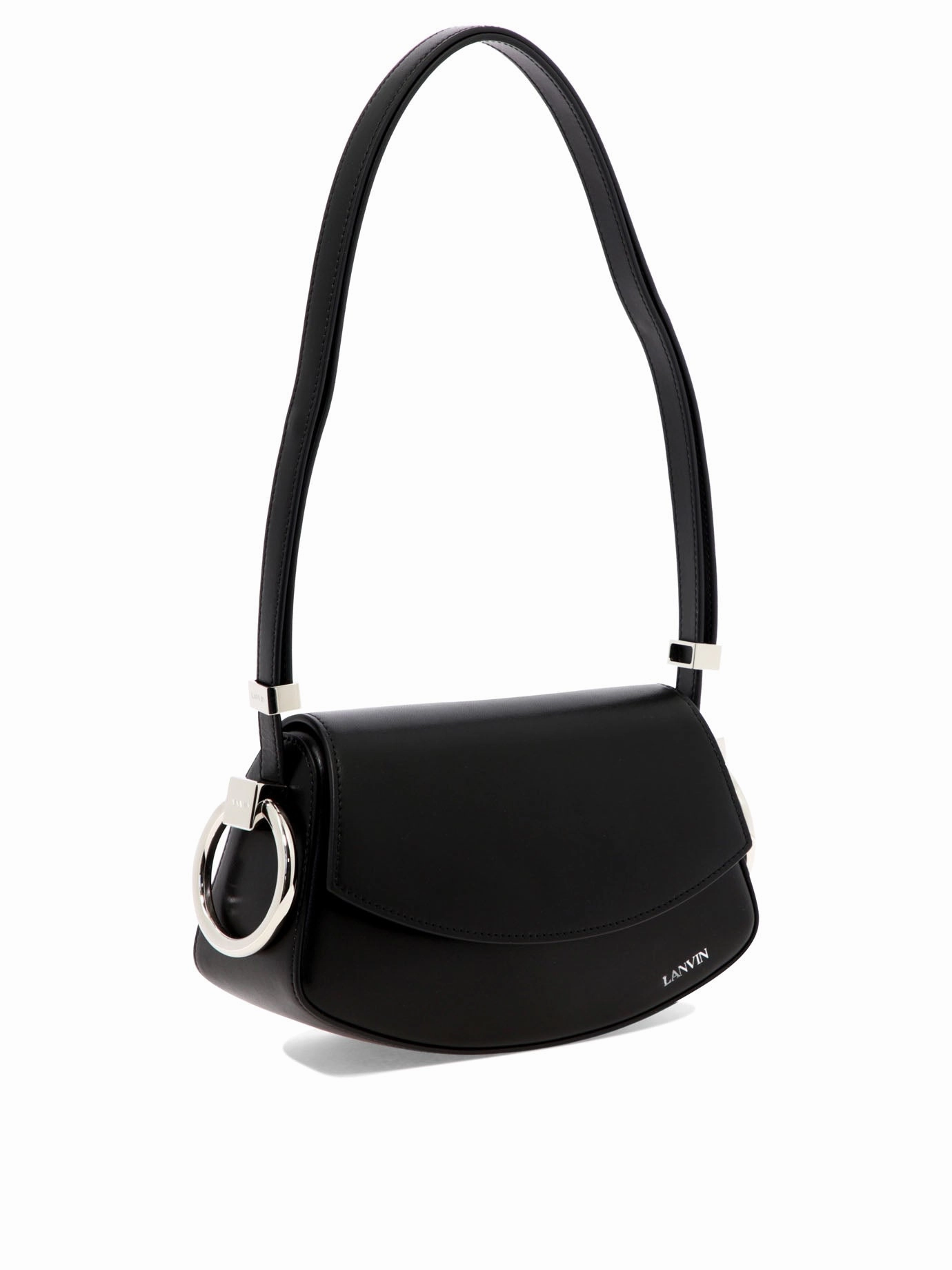 Lanvin Ring-Detailed Shoulder Bag