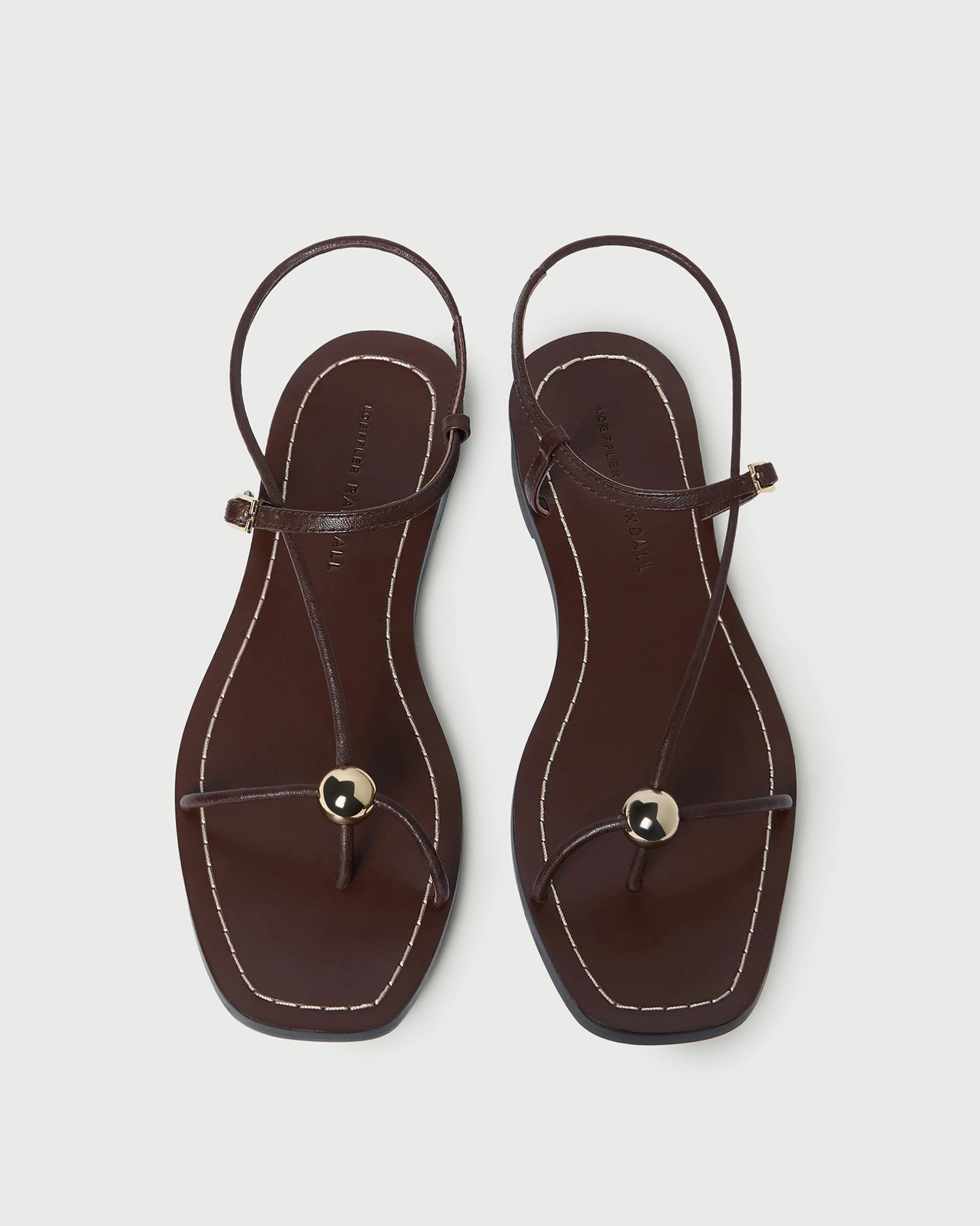 Lara Espresso Leather Sandal