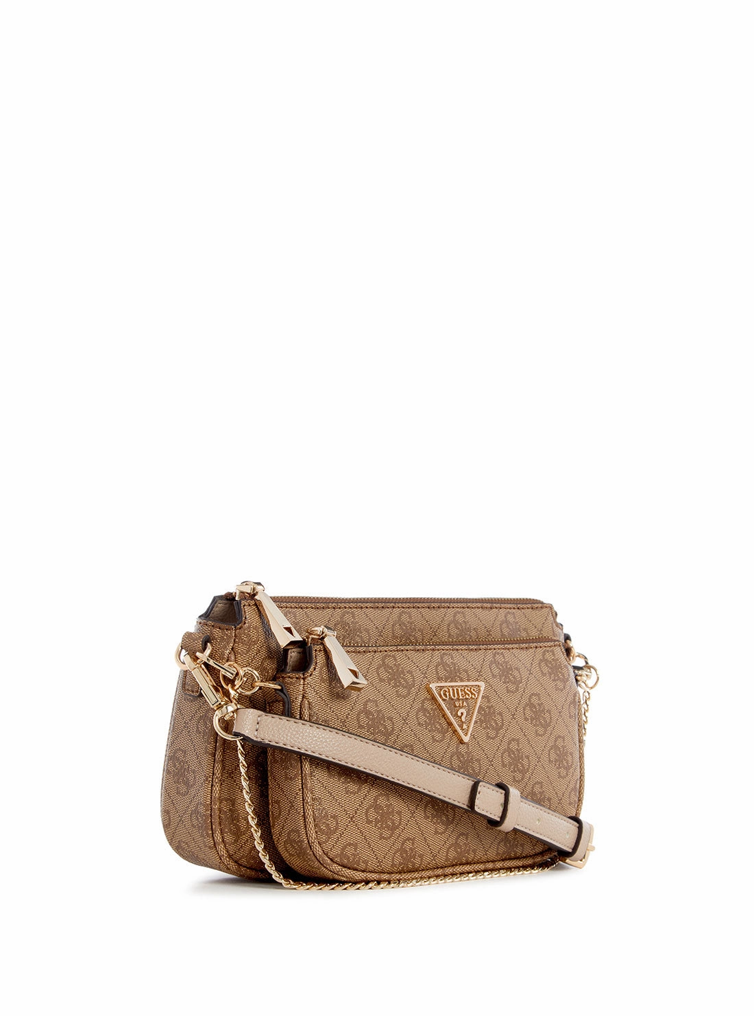 Latte Logo Noelle Crossbody Pouch Bag