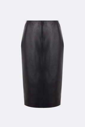 leather skirt