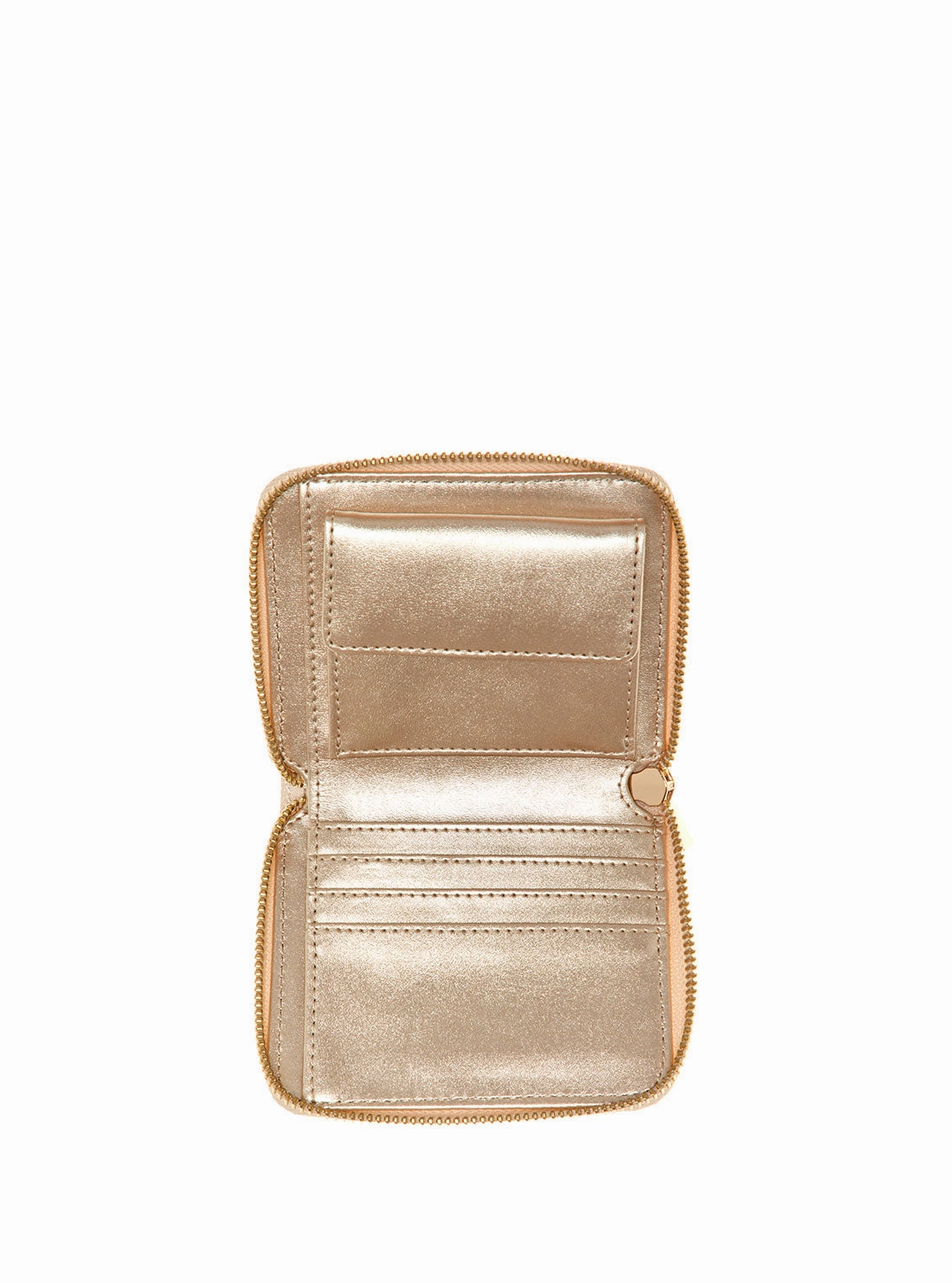 Light Rose Logo Laurel Small Wallet