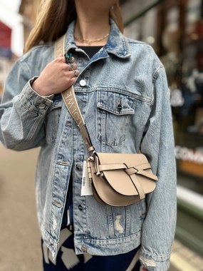 Loewe Sand Leather Mini Gate Belt Bag