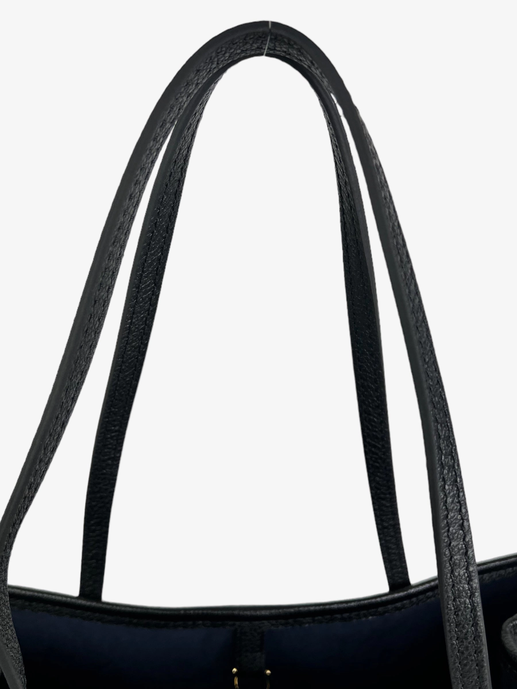 Louis Vuitton Black Empreinte Leather Neverfull MM