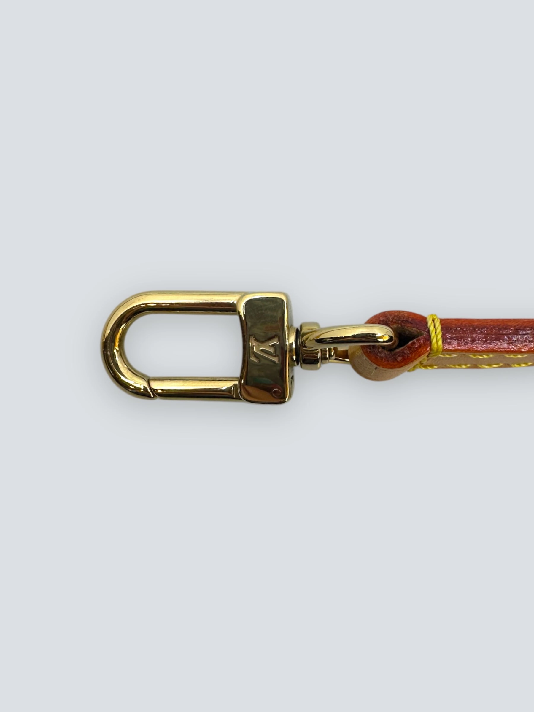 Louis Vuitton Tan Leather Bag Strap