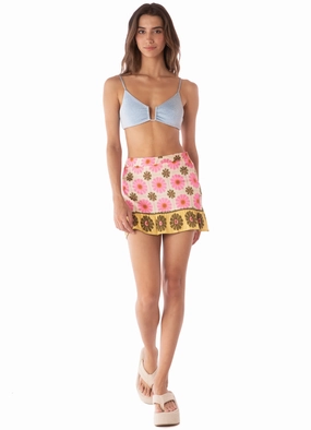 Maaji Pastel Flourish Saskia Short Skirt
