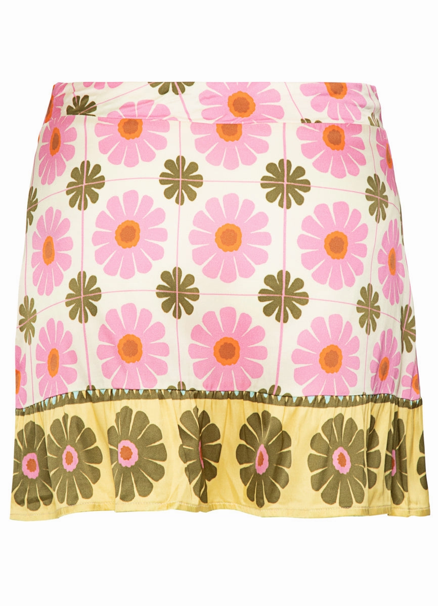 Maaji Pastel Flourish Saskia Short Skirt