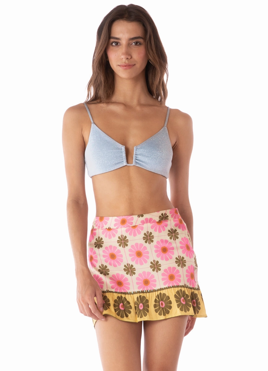 Maaji Pastel Flourish Saskia Short Skirt