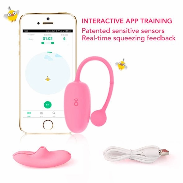 Magic Motion - Kegel Coach App-Controlled Smart Exerciser (Pink)