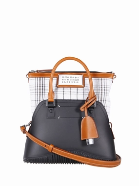 Maison Margiela 5AC Logo Patch Mini Tote Bag